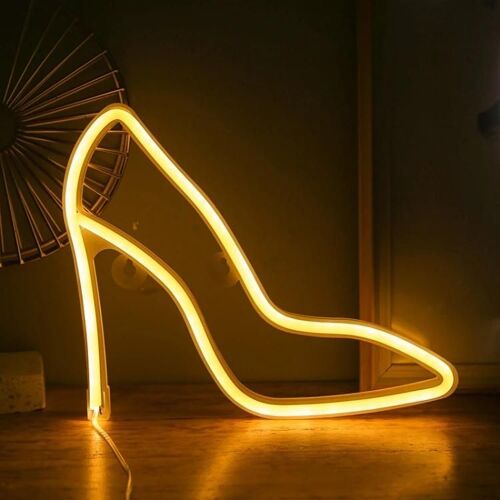 Néons Led Talons Hauts-Décoration De Bar Café,