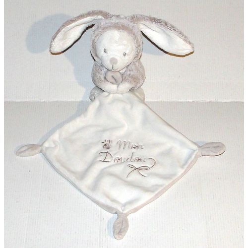 doudou ours deguisé lapin simba toys mouchoir mon doudou