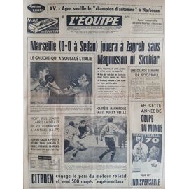 L'Equipe N°7341 Du 24/11/1969 - Magnusson, Skoblar