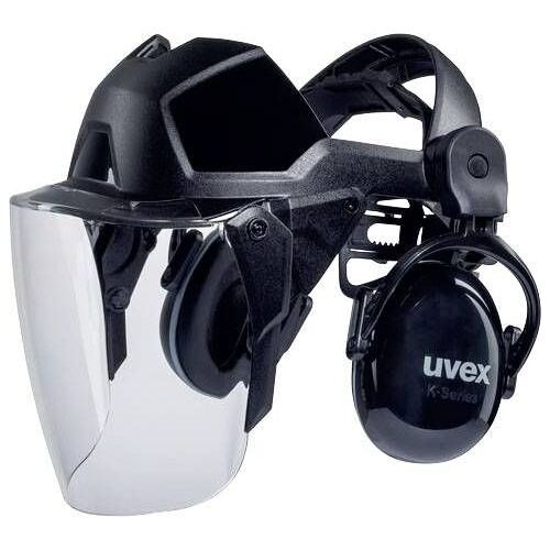 Protection faciale pheos faceguard avec visière en polycarbonate UVEX