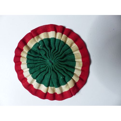 Cocarde Italienne Pour Salacot Ou Casque Colonial Ww Ii Utilisé En Ethiopie Afrique Du Nord