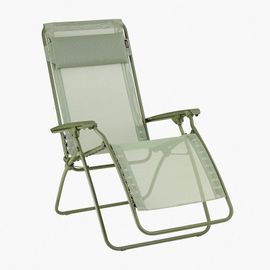 Fauteuil Relax Pliant Lafuma R Clip Batyline Iso Colorblock - Vert Moss
