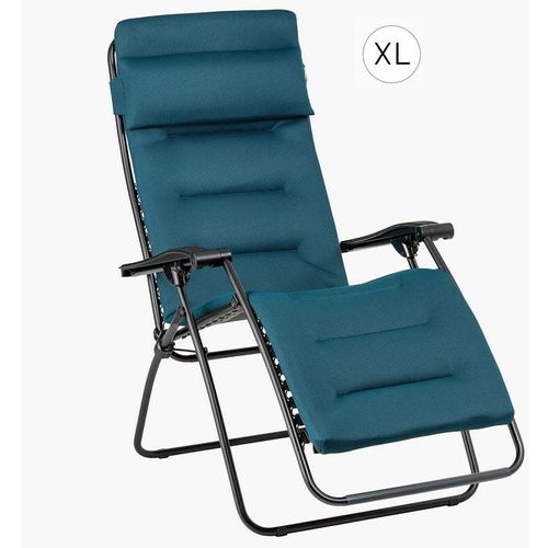 Fauteuil Relax Pliant Lafuma Rsx Clip Xl Aircomfort - Bleu Corail