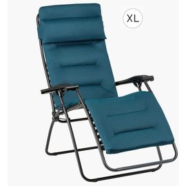 Fauteuil Relax Pliant Lafuma Rsx Clip Xl Aircomfort - Bleu Corail
