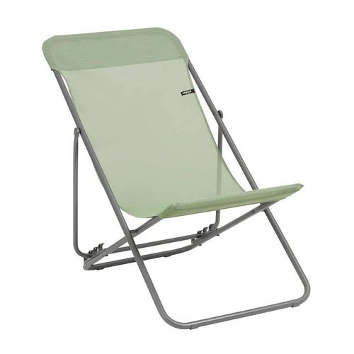 Chaise Longue Lafuma Transatube2 Batyline Iso-Vert Moss - Set Of 2