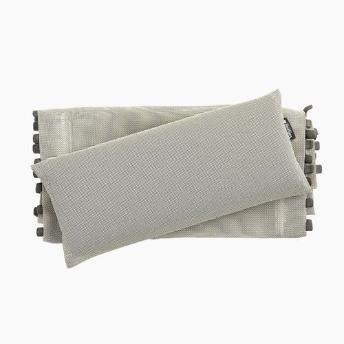 Toile De Rechange + Tétière Lafuma Pour Fauteuil Relax R Clip - Gris Seigle Ii