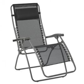 Fauteuil Relax Pliant Lafuma Rsxa Batyline Iso - Noir
