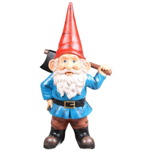 Nain De Jardin Avec Hache En Résine André L