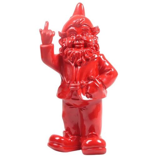 Nain De Jardin En Résine F*Ck 16 X 12 X 32 Cm