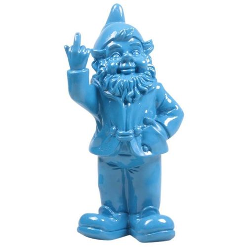 Nain De Jardin En Résine F*Ck 16 X 12 X 32 Cm