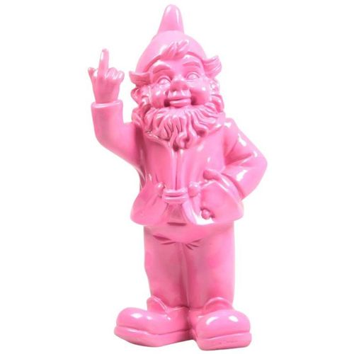 Nain De Jardin En Résine F*Ck 16 X 12 X 32 Cm