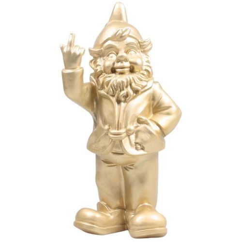 Nain De Jardin En Résine F*Ck 16 X 12 X 32 Cm