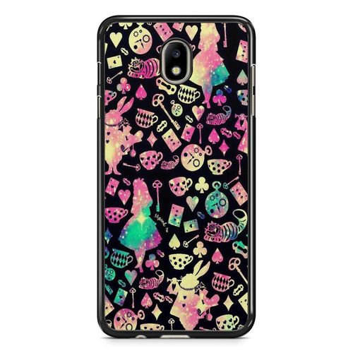 Coque De Téléphone - Coque En Folie - Compatible Samsung Galaxy J5 2017 ( J530 ) Alice Au Pays Des Merveilles Disney Cheshire Dessin Animé Ref 64