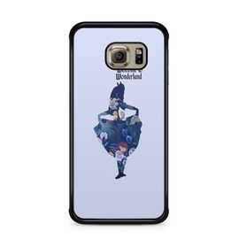 Coque De Téléphone - Coque En Folie - Compatible Samsung Galaxy S6 Edge Alice Au Pays Des Merveilles Disney Cheshire Dessin Animé Ref 1628