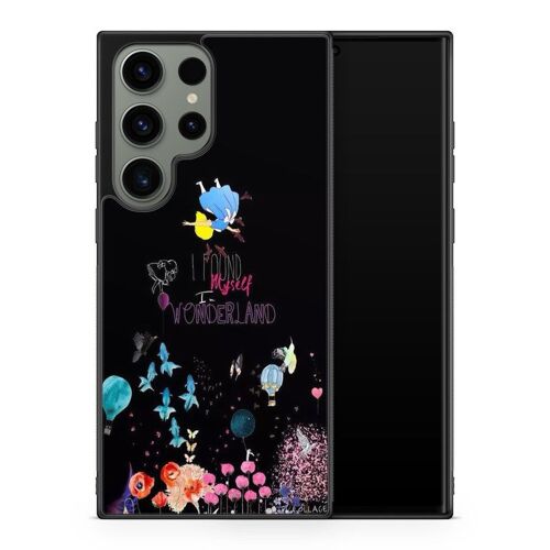 Coque De Téléphone - Coque En Folie - Compatible Samsung Galaxy S24 Ultra Alice Au Pays Des Merveilles Disney Cheshire Dessin Animé Ref 723