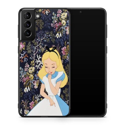 Coque De Téléphone - Coque En Folie - Compatible Samsung Galaxy S22 Alice Au Pays Des Merveilles Disney Cheshire Dessin Animé Ref 840
