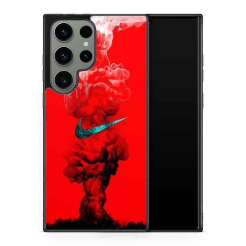 Coque De Téléphone - Coque En Folie - Compatible Samsung Galaxy S22 Ultra Nike Virgule Sport Air Force Design Paris Ref 5803