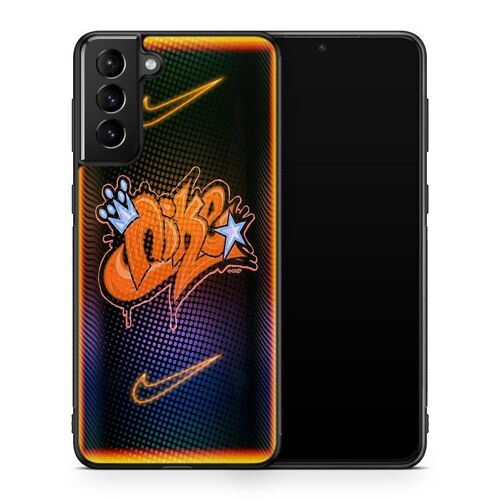 Coque De Téléphone - Coque En Folie - Compatible Samsung Galaxy S21 Plus Nike Virgule Sport Air Force Design Paris Ref 4832