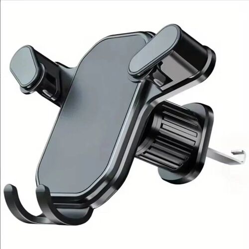Support De Téléphone De Voiture,Clip De Ventilation De Voiture,Support De Cellule Mobile,Support Gps Pour Appareils Mobiles De 4.7 À 6.7 Pouces Pour Iphone Black