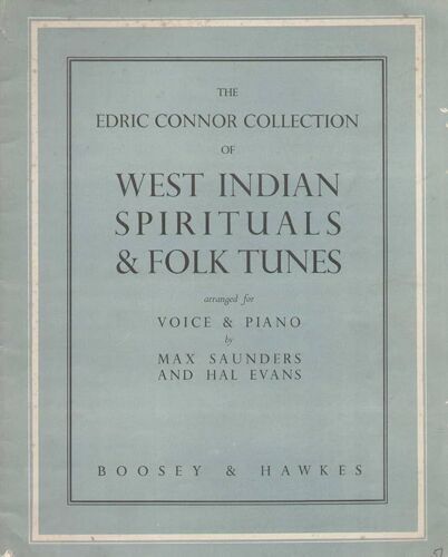 Max Saunders West Indian Spirituals & Folk Tunes