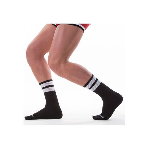 Barcode Berlin Chaussettes Gym Socks Noir-Blanc