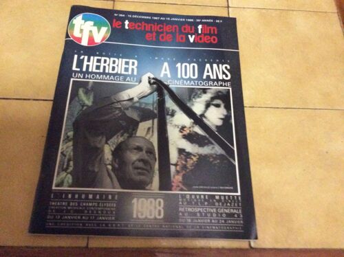 Le Technicien Du Film Et De La Vidéo N. 364 De 1988