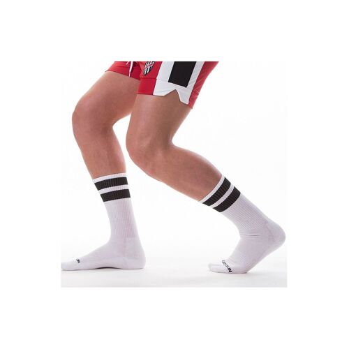 Barcode Berlin Chaussettes Gym Socks Blanc-Noir