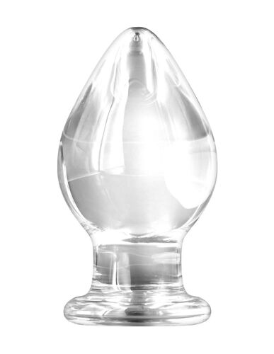 Plug En Verre Plug Anal Knight Glass 11 X 6,5 Cm