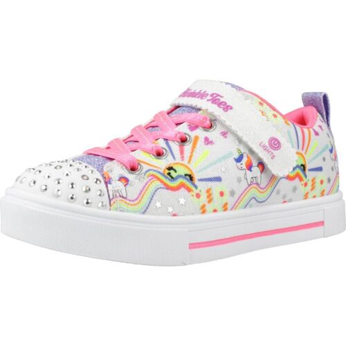 Skechers Twinkle Sparks Unicorn Colour Blanc