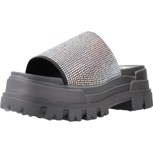 Buffalo Aspha Slide Glam Colour Noir