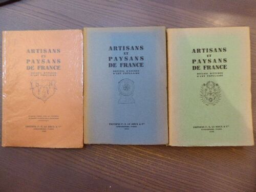 Artisans Et Paysans De France. Recueil D