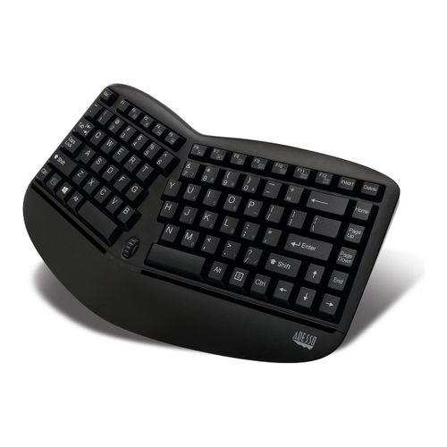 Adesso Tru-Form Media 1150 - Ensemble clavier et souris - avec molette de défilement - sans fil - 2.4 GHz - US