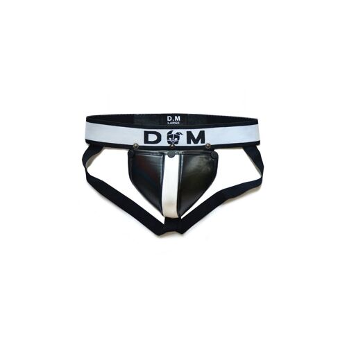 Bdsmaster Jockstrap Neo Dungeon Noir-Blanc