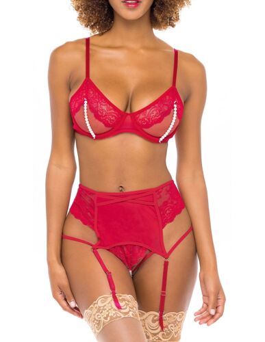 Ensemble Alyssa 2 Pièces Rouge