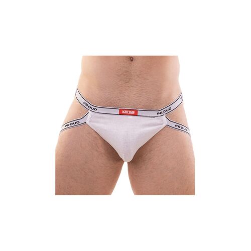 Barcode Berlin Rib Jock Proud Boy Blanc