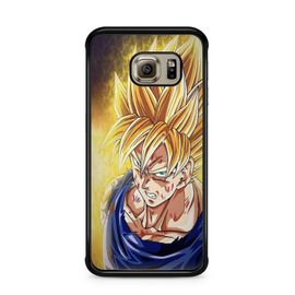 Coque De Téléphone Pour Samsung Galaxy S6 Dragon Ball Z Son Goku Son Gohan Vegeta Dbz Songoku Songohan Ref 12759