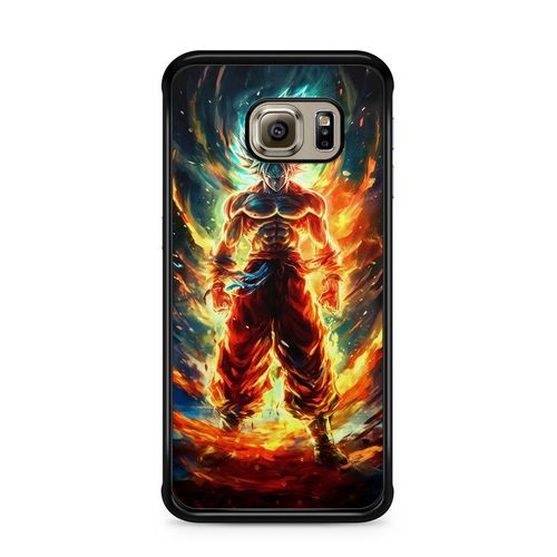 Coque De Téléphone Pour Samsung Galaxy S7 Edge Dragon Ball Z Son Goku Son Gohan Vegeta Dbz Songoku Songohan Ref 19780