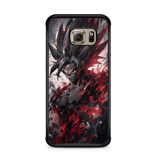 Coque De Téléphone Pour Samsung Galaxy S6 Dragon Ball Z Son Goku Son Gohan Vegeta Dbz Songoku Songohan Ref 19051