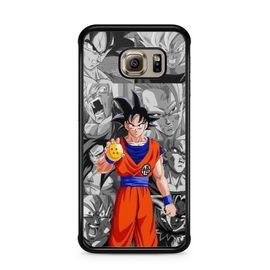 Coque De Téléphone Pour Samsung Galaxy S6 Dragon Ball Z Son Goku Son Gohan Vegeta Dbz Songoku Songohan Ref 17115