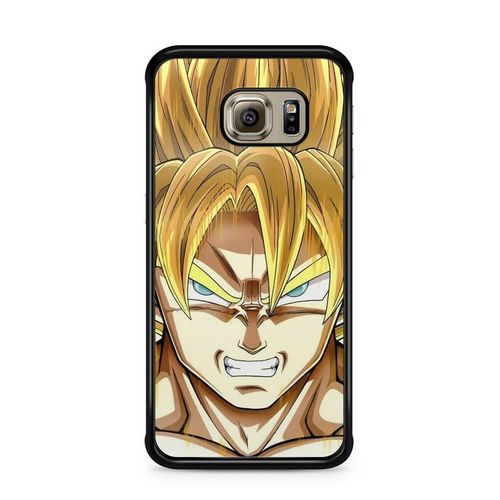 Coque De Téléphone Pour Samsung Galaxy S6 Edge Dragon Ball Z Son Goku Son Gohan Vegeta Dbz Songoku Songohan Ref 16027