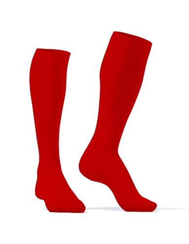 Sneakxx Chaussettes Hautes Colors Sneakxx Rouges
