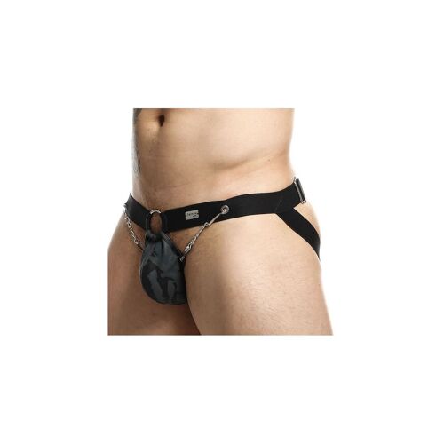 Jockstrap Ring & Chain Dngeon Gris