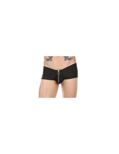 Mensexywear Shorty Avec Zip Mino Noir