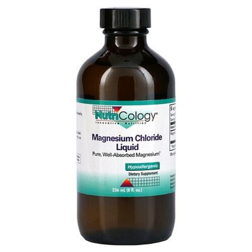 Nutricology Chlorure De Magnésium Liquide, 8 Fl Oz (236 Ml) 