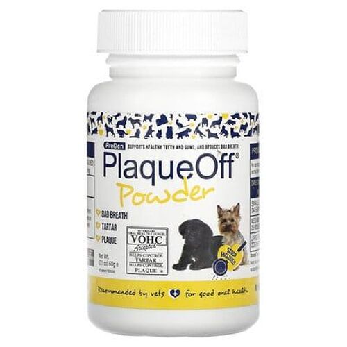 Proden Plaqueoff Powder, Pour Chiens, 60 G