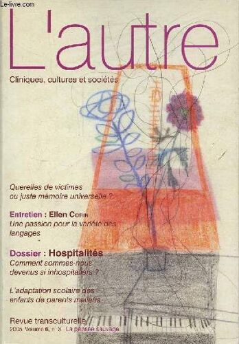 L'autre N° 18/2005 - Hospitalités
