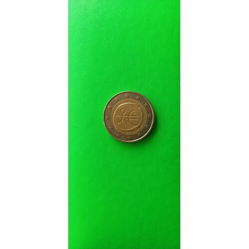 Pièce 2 Euros De 1999 À 2009 - Bonhomme Et Symbole Européen
