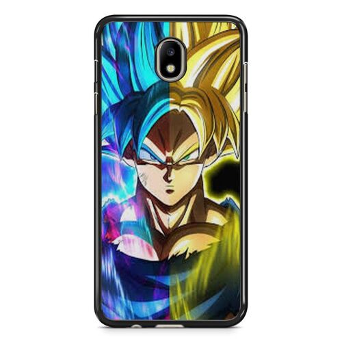 Coque De Téléphone Pour Samsung Galaxy J7 2017 ( J730 ) Dragon Ball Z Son Goku Son Gohan Vegeta Dbz Songoku Songohan Ref 4905