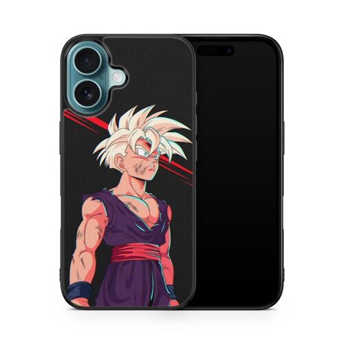 Coque De Téléphone Pour Iphone 16 Plus Dragon Ball Z Son Goku Son Gohan Vegeta Dbz Songoku Songohan Ref 605
