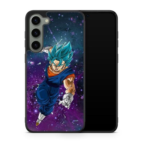 Coque De Téléphone Pour Samsung Galaxy S23 Plus Dragon Ball Z Son Goku Son Gohan Vegeta Dbz Songoku Songohan Ref 451